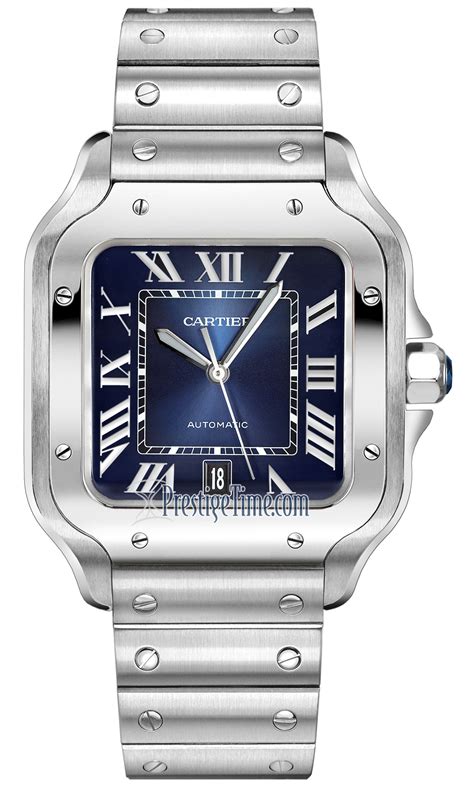 mens cartier santos|cartier santos watches for men.